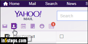 Import Yahoo contacts to Outlook 2016 - Step 2