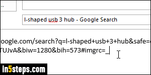 Stop Outlook cutting links in the middle - Step 4