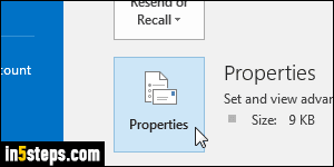 View email headers in Outlook - Step 3