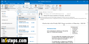 How Do I Arrange Emails By Unread In Outlook For Mac 2016