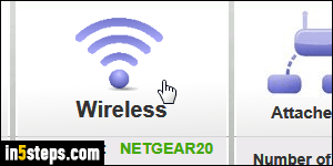 Change network name in Netgear router - Step 4