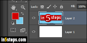 Change color in Photoshop - Step 5