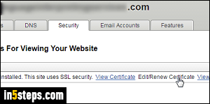 Renew SSL certificate in Rackspace - Step 5