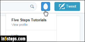 Change Twitter username - Step 2