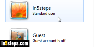 Add/change Windows password hint - Step 4