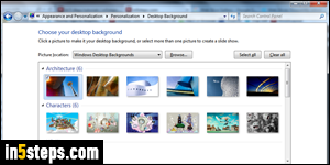 Add photos to Windows wallpaper folder - Step 1