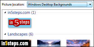 Add photos to Windows wallpaper folder - Step 4