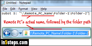 Auto reconnect to shared/network drive - Step 4