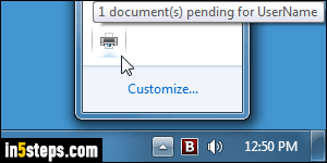 Cancel printing in Windows 7 / 8 / 10 - Step 2