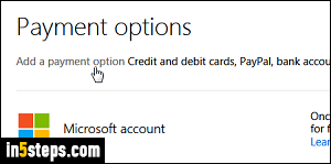 Change credit card in Microsoft account - Step 5