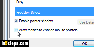 Change cursor size - Step 5