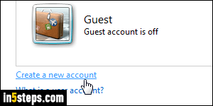 Change user account type - Step 5