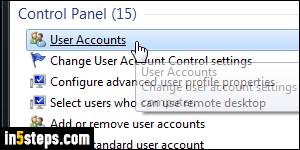 Change Windows username - Step 2