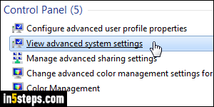 Disable Aero in Windows 7 - Step 3