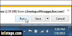 Get Office 2016 - Step 3