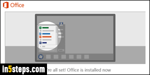 Get Office 2016 - Step 5