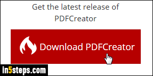 Get PDF print driver for Windows 7/8/10 - Step 4
