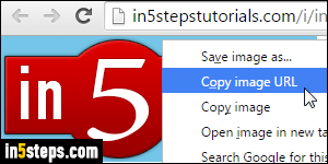 Get an image's URL - Step 3