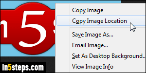 Get an image's URL - Step 4