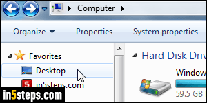 Hide desktop icons / Recycle Bin - Step 5