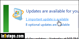 Hide Windows Updates - Step 3