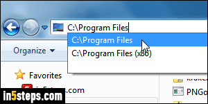 Install a program without an installer! - Step 4