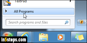 Launch program with keyboard shortcut  - Step 1