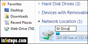 Map network drive - Step 6