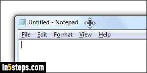 Move window with keyboard shortcut - Step 3