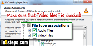 Open MP4 files in Windows 7 / 8 / 10 - Step 5