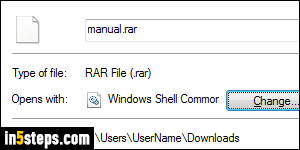 opening a rar file on windows 10