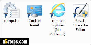 Pass argument to Windows program - Step 2