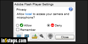 Remove Flash from your PC - Step 1
