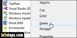 removing games from windows 7