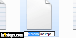 Show file extensions - Step 4
