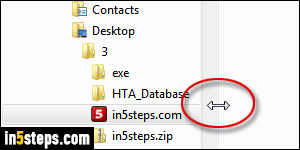 Show folder list in Windows Explorer - Step 6
