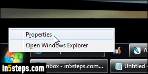 Show or hide the Windows taskbar - Step 2