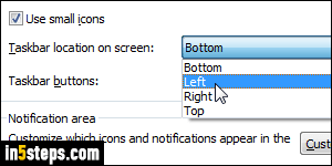 Show or hide the Windows taskbar - Step 4