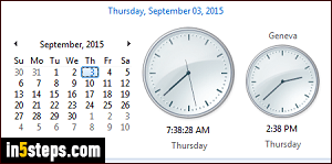 Show multiple clocks in Windows 7/8 - Step 4