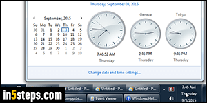 Show multiple clocks in Windows 7/8 - Step 5
