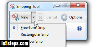 Take screenshot in Windows 7 / 8 / 10 - Step 4