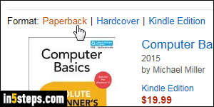 Amazon advanced book search - Step 6