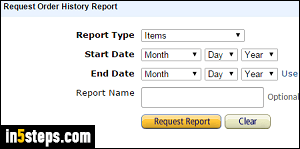 Download Amazon order history - Step 3