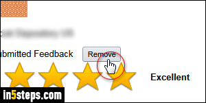 Remove feedback from Amazon - Step 4