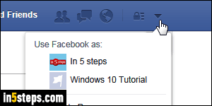 Hide email address on Facebook - Step 2