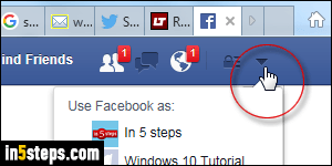 Stop Facebook notifications - Step 2