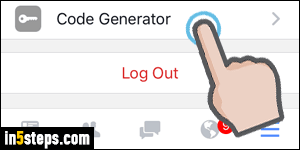Using the Facebook Code Generator - Step 4