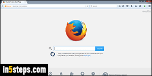 Auto restore last tabs in Firefox - Step 1