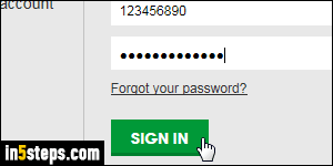 Change GoDaddy login - Step 2