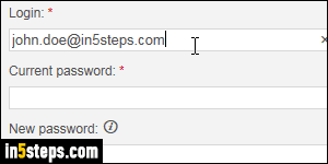 Change GoDaddy login - Step 5